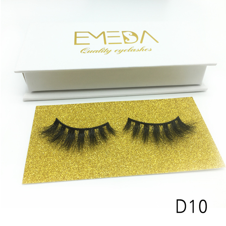 3D Mink Fur Eyelashes,High Quality Individual Mink Eyelash Private Label Supplies YH020